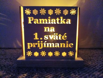 Pamiatka na 1. sväté prijímanie, 