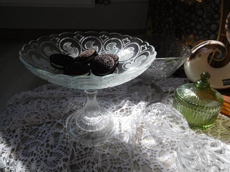 Misy na slané či sladké retro lysované sklo,, 