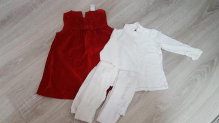 Cervene saty, baby club,80