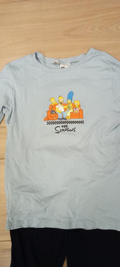 Pyžamo simpsonovci, h&m,170