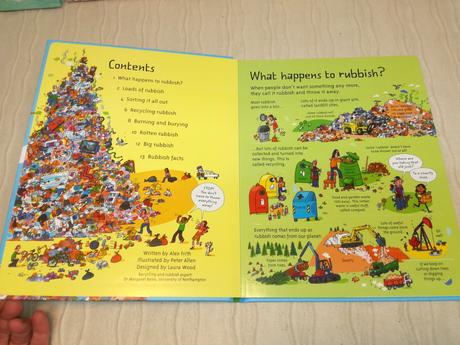 Usborne - see inside recycling and rubbish nau23,