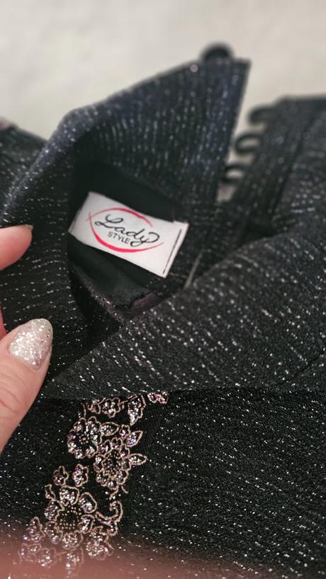 Spoločenské šaty so štólou vintage, s