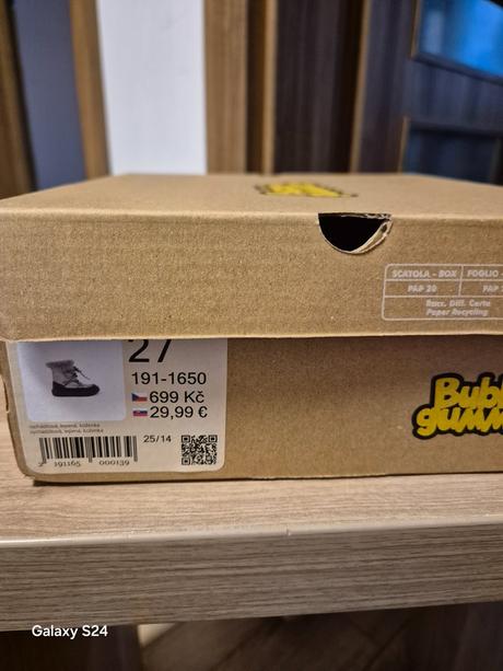 Zimné topanky, bubble gummers,27