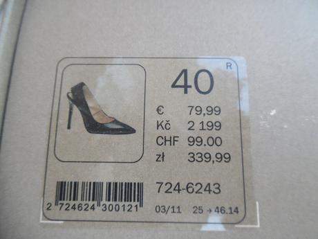 Lodičky s otvorenou pätou, baťa,40