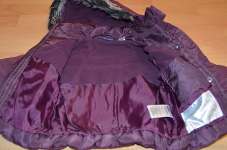 Bunda tepla vetrovka s kapucnou, lupilu,86