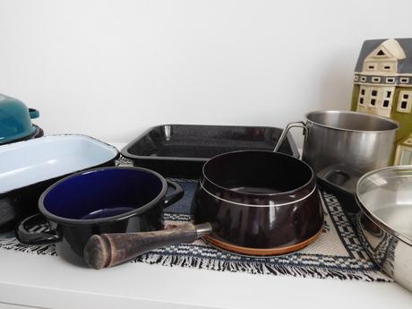 Samltované do kuchyne pekáče, hrnce, 