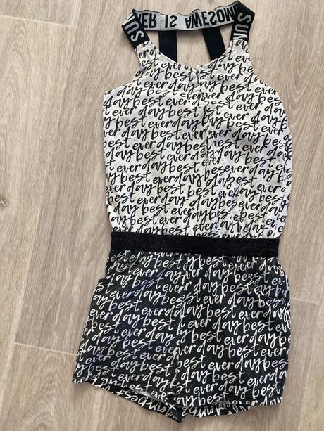 Overal bielo čierny, coccodrillo,140