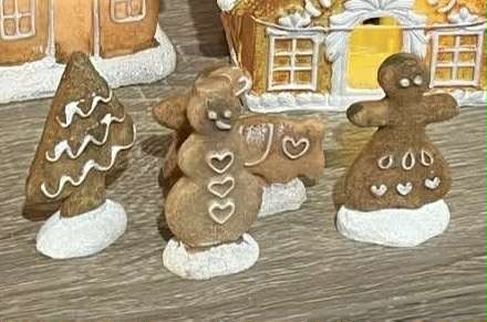 Mini pidi perníkové ozdoby ( sada 4 ks ), 