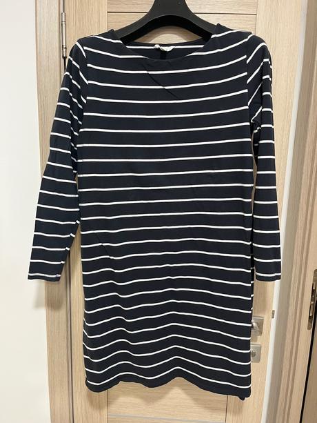 Tehotenské šaty čierne h&m mama l, h&m,l