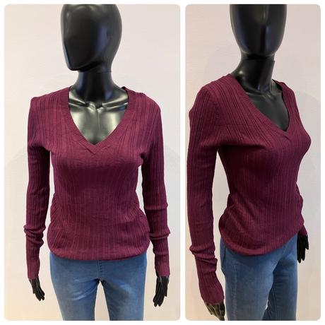 Dámske rebrované tričko (38-40), m