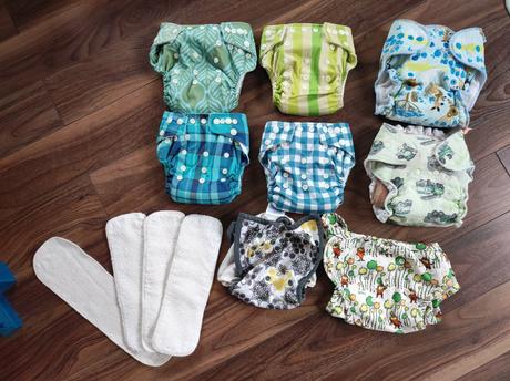 Látkové plienky, littlelamb