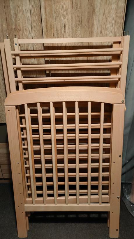 Detská drevená postieľka + matrac 120x60cm, šírka (cm): 60,dĺžka (cm): 120