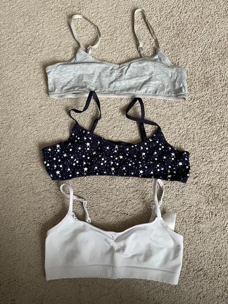 Dievčenské podprsenky - 3ks, takko,146