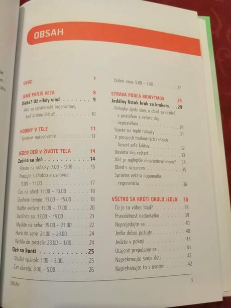 Stravovanie podľa biorytmov, 