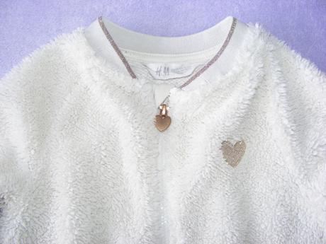 Teplá chlpatá mikina h&m - 98/104, h&m,98