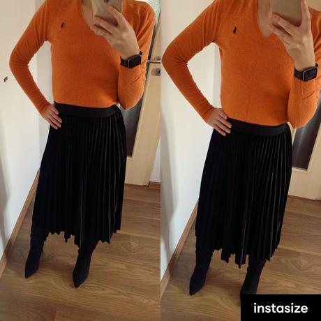 Oranzovy svetrik, ralph lauren,xs