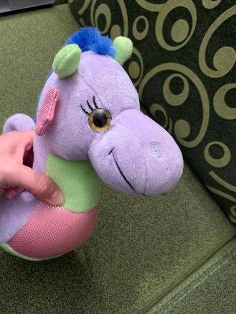 Plyšový morský koník,