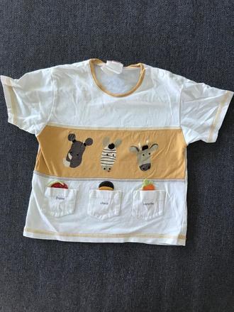 Tričko so zvieratkami, 80