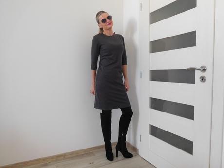 Elegantné elastické šatočky s ružovým detailom, 36, 36