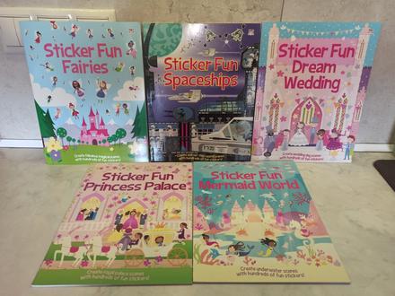 Reduced sticker fun, 