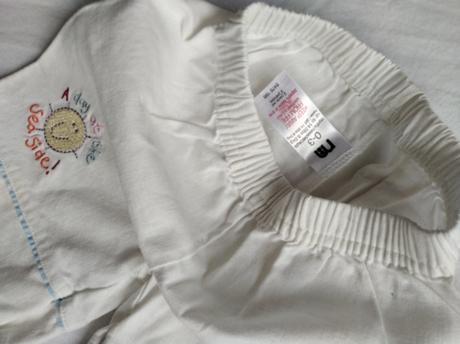 Krátke nohavice - ľanové, mothercare,62
