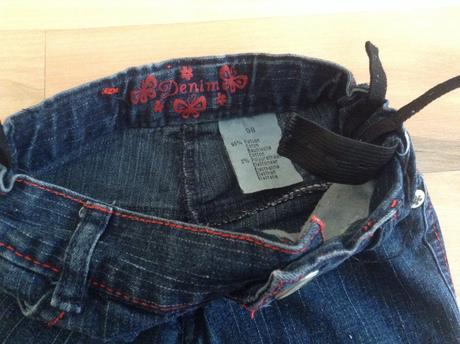 Slim rifličky, 1 1/2-3r., denim,98