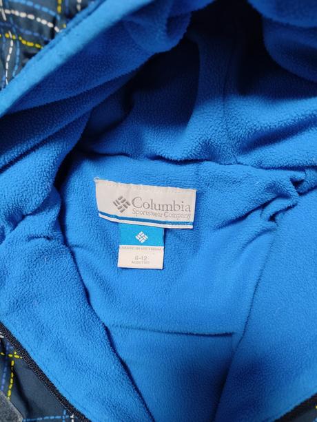 Columbia - detská zimná kombinéza modrá na 6- 12 m, columbia
