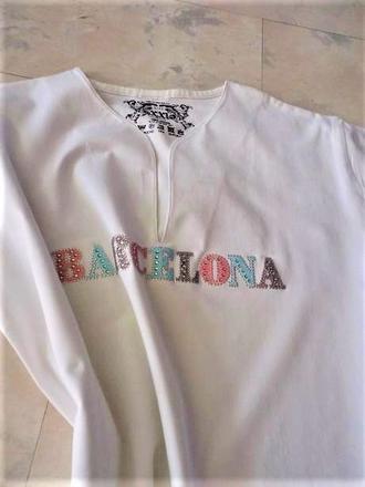 Luxusné tričko barcelona, xl