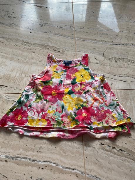 Dievčenske letné tričko ralph lauren, ralph lauren,128