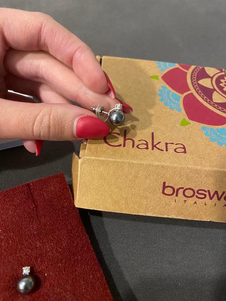 Brosway chakra perlickove náušnice, 