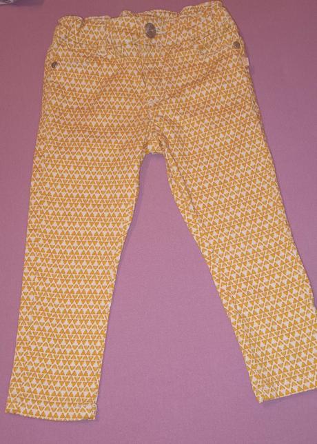 Detské nohavice denim, skiny,98