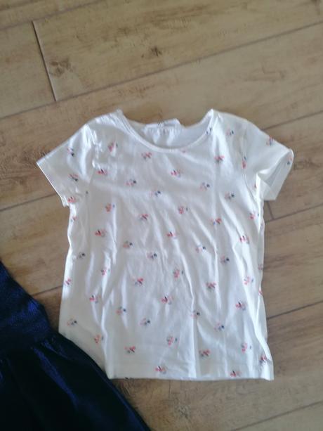 Šaty s tričkom, h&m,128