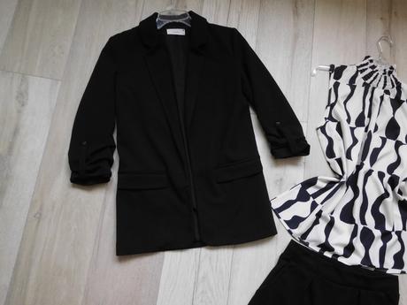 Reserved-blúzka sako nohavice 36v,+ kabelka,, reserved,36