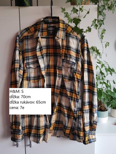 Košeľa, h&m,s