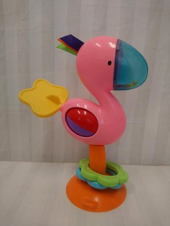 Interaktívna prísavka plameniak, fisher price 22cm, 