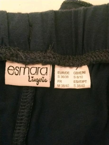 Dámske tmavo modré elastické šortky, esmara, m, esmara,m
