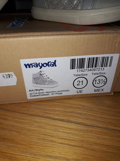 Prechodné topánky, mayoral,21