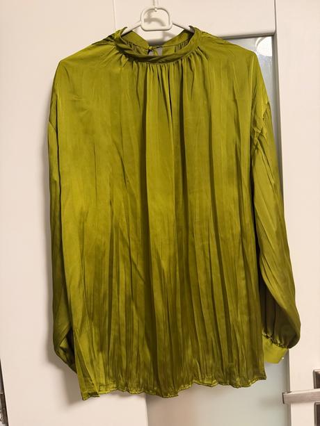 Limetková bluzka zara, zara,l