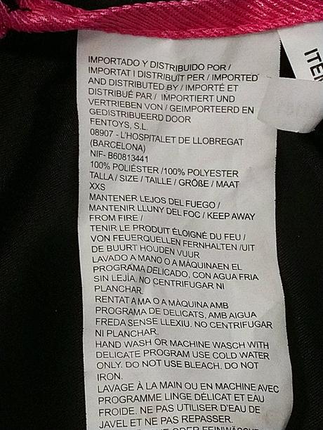 2dielny kostým čarodejnica s klobúkom bruja, 80-92, 