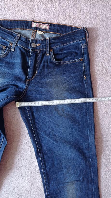 Rifle rovného strihu, hm, veľkosť 28, h&m,m