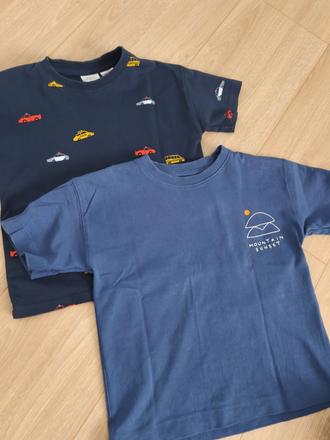 Zara tričká 2pack plus zdarma 98-104, zara,104