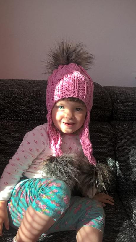 Zimná pletená čiapka 2/4r, 98