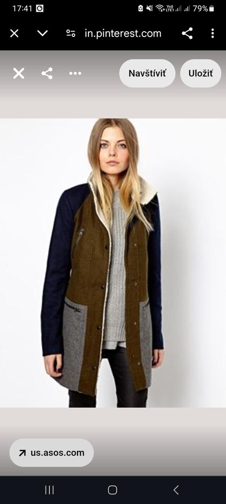 Predam pekný kabátik značkový, vero moda,l