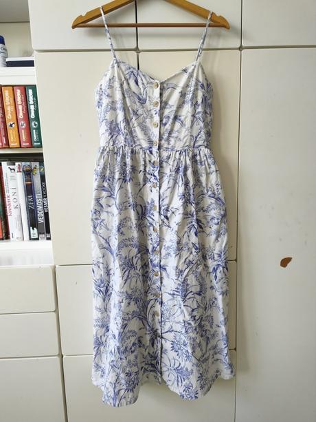 Ľanové šaty 36/38, h&m,38