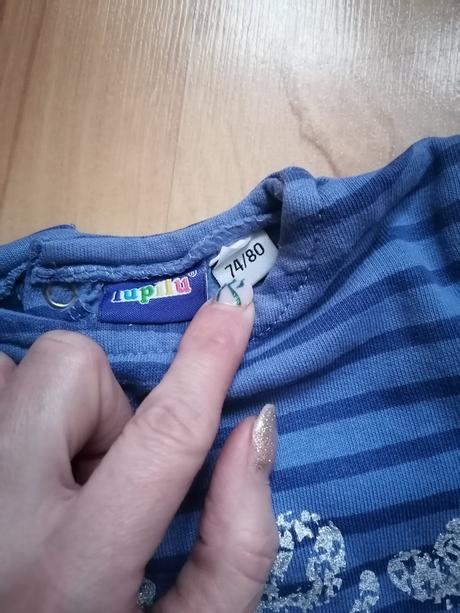 Mikinové šatky 74/80, lupilu,80