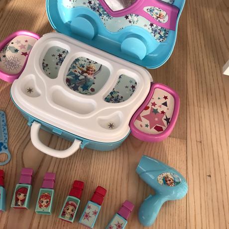 Kozmeticky kufrik frozen / kadernictvo, 