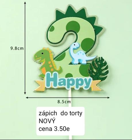 Párty dekorácie na tému dinosaury, 