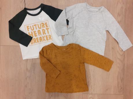 3x tricko nove, f&f,68