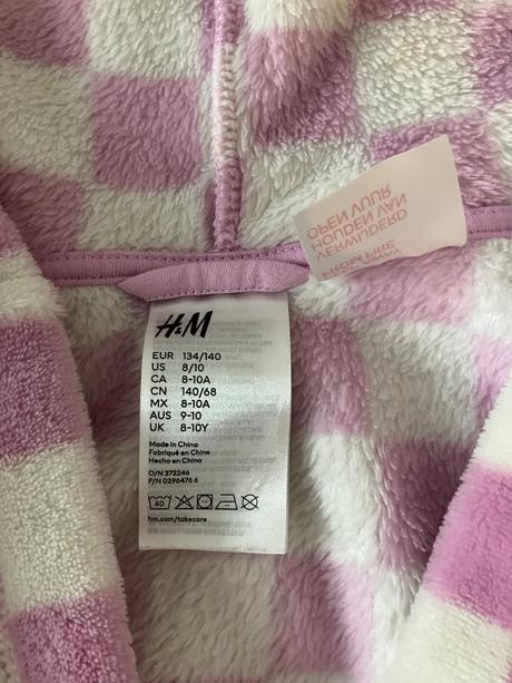 Dievčenský župan, h&m,134