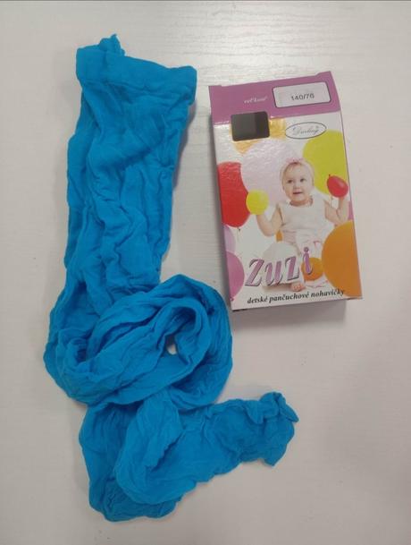 Detské modré silonky, 140